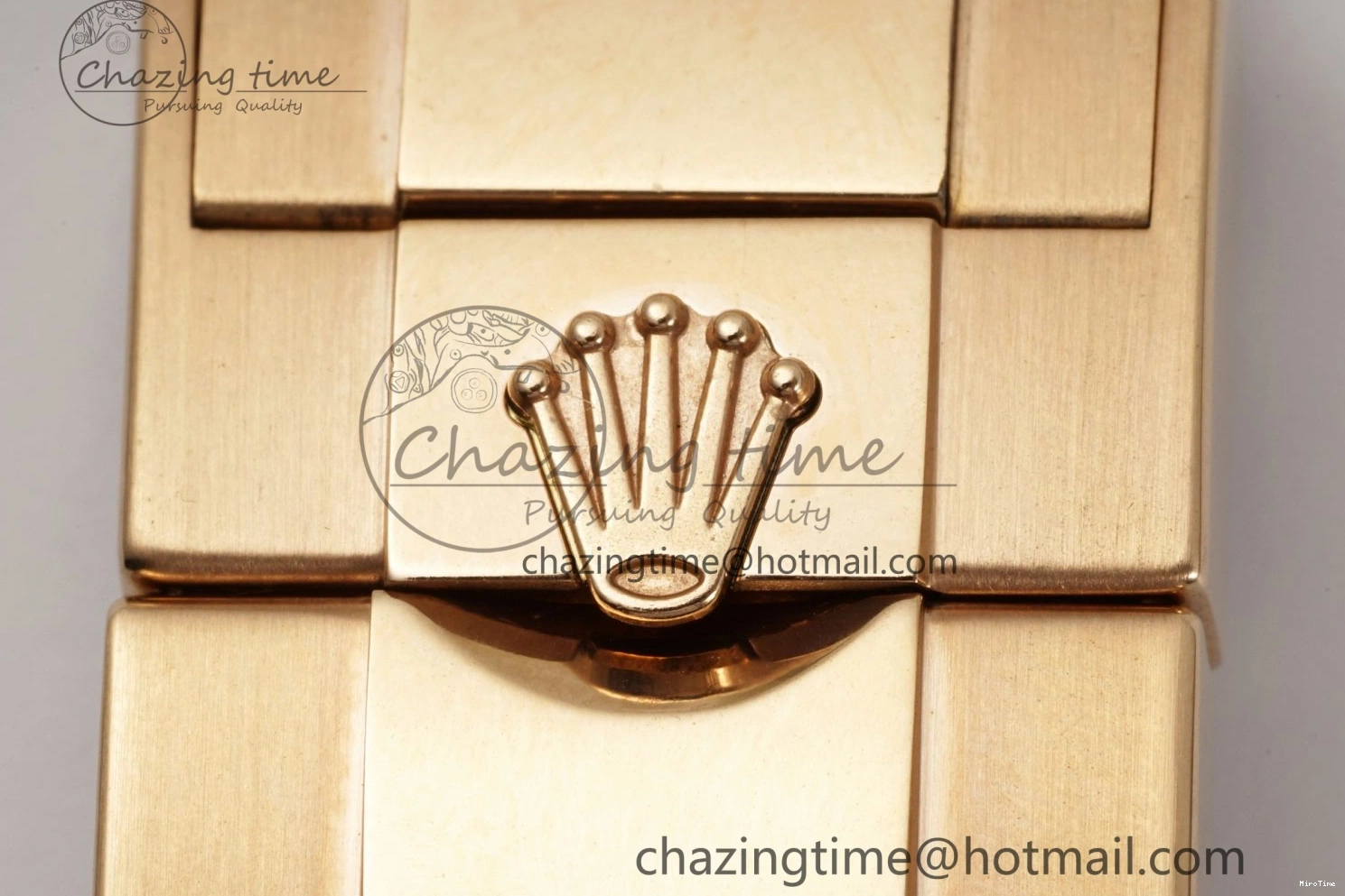 MiroTime 0213 RelaxedFit Yacht-Master 126655 RG APSF Best Edition Black Dial on Black Rubber Strap A 1949